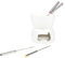Haushalt International HI 24669 Schokoladen Fondue Set 6tlg aus Porzellan
