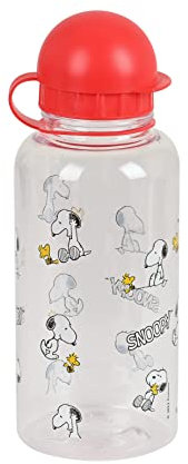 Safta Snoopy Friends Forever Flasche 500 ml BPA-frei 69 x 180 mm