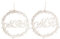 FINGERINSPIRE Mr Mrs Stuhl Dekor Schild Hölz Herr und Frau Stuhl Zeichen für Hochzeit Verlobungsfeier Braut und Bräutigam Hochzeit Stuhl Dekor Schild mit Jute Schnüre Rustikale Boho Stuhl Zeichen