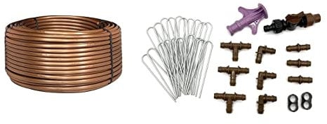 Tropfrohr Starter-Set 100 Meter XFS 33mm Tropfabstand ; 2,3l/h Tropfbewässerung Bewässerungsschlauch