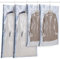 TAILI Hängende Vakuumbeutel für Kleidung, 4 Packungen (2 lange 135x70cm & 2 kurze 105x70cm), Vakuumierbeutel Kleidung für Anzüge, Mäntel, Jacken, Blau Vakkumsäcke