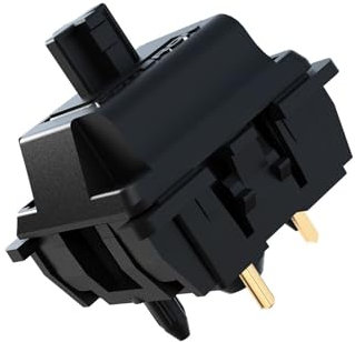 Gateron Gateron Oil King Axis Pre Lubricated 5-inch Linear Mechanical Switch, 36PCS, Black