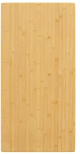 vidaXL Tischplatte 40x80x4 cm Bambus