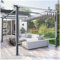 Pergola Clear Roller Blinds, Transparent Waterproof Roller Shades Blind, Outdoor Window Roll Up Blinds, Garden Gazebo Roll Up Shades, 0.5mm Pvc Partition Rain Curtains,WxH-120x200cm/47.2 * 78.7in