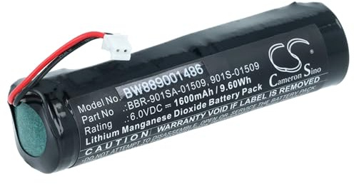 vhbw Batterie kompatibel mit Ocean Signal rescueMe AIS-MOB1 Notrufsender (1600 mAh, 6 V, Li-Mn)
