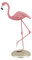 Annakideya Décoration de table en forme de flamant rose - Décoration créative en résine pour salon, bureau - Cadeau pour femme