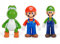 Siphus Tortendeko Kinder, 3 Stück XL Tortenfiguren, 9cm Tortendeko Cartoon Kindergeburtstag, Kuchen Topper Dekoration, Cupcake Deko für Geburtstag Party Jungen Mädchen