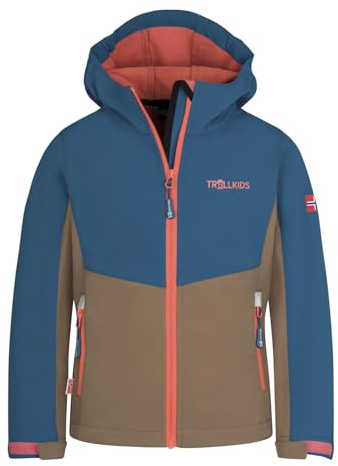 Trollkids Kids Kristiansand Jacket 116, Atlantic Blue