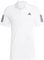 adidas Herren Club Tennis 3-Stripes Polo Shirt, White, XL