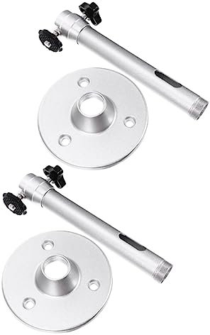 Gadpiparty 2pcs projector ceiling projector mini Adjustable Projector Stand ceiling universal Accessories adjustable projector screen wall mount wall hanging aluminum alloy hanger