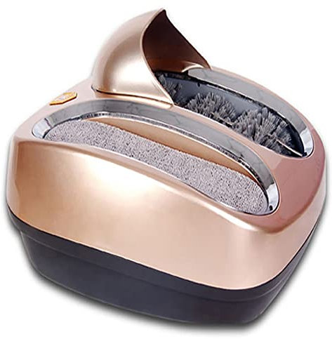 Equipo automático para pulir Zapatos, máquina limpiadora de Suelas de 80 W, pulidor de Zapatos, Limpiador de Zapatos para el Centro de Ventas del vestíbulo de Entrada del Hotel, en Lugar de una máqu