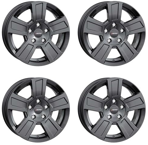 4x AUTEC Felgen Alufelgen TIGRIS 6.0x14 ET30 5x112 Graphit kompatibel mit Caravan/Anhänger (Trailer) Caravan/Anhänger (Trailer)