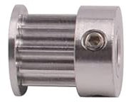 K-Typ 10 Zähne 5M Zahnriemenscheibe, Bohrung 6,35 mm 8 mm for HTD-Riemen, verwendet in linearer Riemenscheibe 10 Zähne 10 Zähne(6.35mm,10mm)