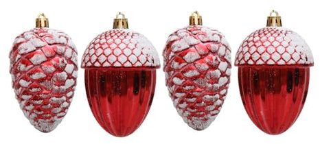 AGONEIR 1 Packung Weihnachtsbaumschmuck Tannenzapfen Aufhängen Anhänger Dekoration Festliche Feiertagsaccessoires