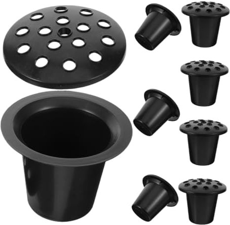 Sosoport 8pièces Pot De Fleurs De Cimetière pour Tombes Décorations De Tombe Décor De Pot De Fleurs Décoration De Cimetière Fournitures Aménagement Paysager