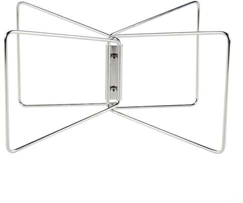 Outdoor Cooler Stand with Stainless Steel Frame, Perfect for Organizing Camping Gear and Utensils (Sliver)