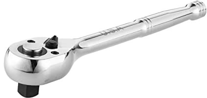 Gadpiparty Spanner Ratchet Wrench Teeth Socket Wrench Quick Release for Maintenance