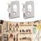 2Pcs Belt Clip Hooks for DeWalt 18V 20V Drill Driver Replacement Parts Stainless Steel Belt Clips Compatible with DCD780 & DCD785C2 Multipurpose Clips with Hooks for Professionals Outdoor Enth