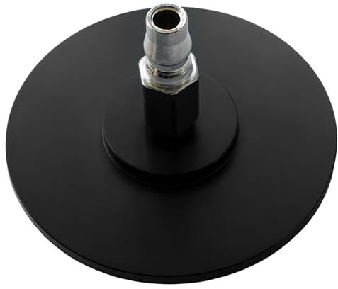 yeeplant 3.93 Suction Cup Adapter for Vac-U-Lock Machine, Metal Build with Quick Air Connector, Rust-Free, Strong Suction, 2.12 Height