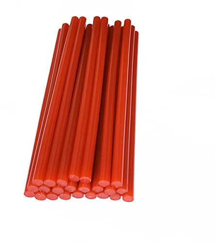 ZONSHJDKR Glue sticks 25 PCS Hot Melt Glue Stick, Bright Red Lacquer Wax Box, Christmas Valentine's Day Wine Bottle Cap Painting 11 * 200mm