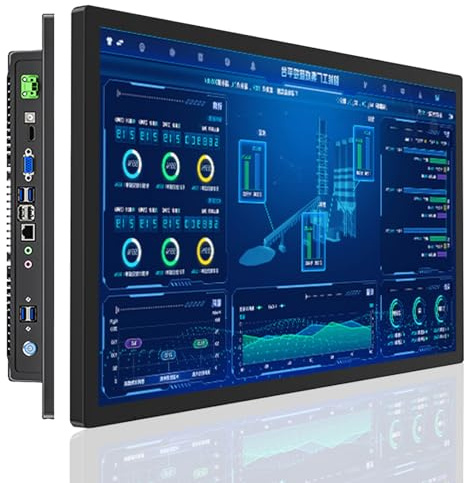 LADECNERHT Ordinateur Industriel Tout-en-Un à écran Tactile 10 Points, Windows 10, Ip65, pour Bureaux, Automatisation, Bornes Interactives, Bars Et Entrepôts 27inch-i5-8250U(8GRAM+256GSSD)