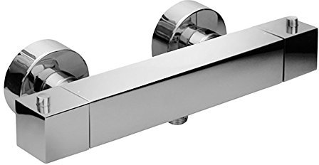 Fantini 3402F030 Miscelatore Termostatico Esterno Doccia, Argento