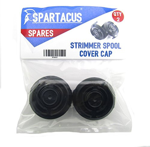 Spartacus Pack of 2 Grass Strimmer Trimmer Spool Cover Caps to Fit Qualcast CGT183A CGT18LA1