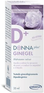 DONNAplus Ginegel | 35 ml | Gel Hidratante Vulvar para el Bienestar Íntimo, Sequedad e Irritación