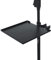 Gator Frameworks Microphone Stand Clamp-On Utility Shelf 9 x 9 Surface Area with 10 Pound Weight Capacity, (GFW-SHELF0909)