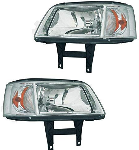Diederichs Halogen Scheinwerfer Set für VW Transporter T5 09.03-12.08 H4 mit Motor und Leuchtweiteregelung (LWR)