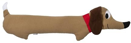 bitten Dackel Lavendelduft Körnerkissen, Polyester, 56 cm, Hellbraun, Unique Animal Shape