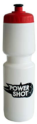 Sport Bottiglia d'Acqua - Colore della Bottiglia e del Coperchio a Scelta! (Bianco, Rosso)