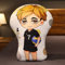 Zhongkaihua Tobio Kageyama Wurfkissen,niedliches Haikyuu Plüsch-Spielzeug,gefülltes weiches Cartoon-Kissen,lustige Plüsch-Anime-Charaktere,umarmendes Kissen,Kleinkind-Spielzeug,Geschenk für Kinder