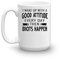 I Wake Up with A Good Attitude Every Day Coffee Mug