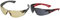 Bolle RUSHPTWI Rush Plus Platinum Twilight PC Lens Anti-Scratch Anti-Fog Goggles & Bolle RUSHPPSF Rush Plus Spectacles, Red/Black