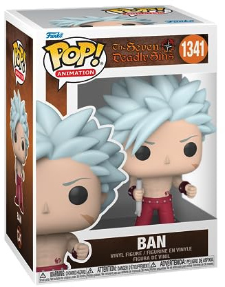 Funko POP! Animation: Seven Deadly Sins - Ban - Collectable Vinyl Figure - Gift Idea - Official Merchandise - Toys for Kids & Adults - Anime Fans - Model Figure for Collectors and Display
