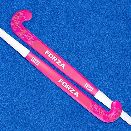 FORZA F100 Hockey Sticks - 100% Fibreglass | Mid Bow Hockey Stick
