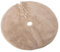 Cache-Pied pour Sapin Rond 90cm Beige