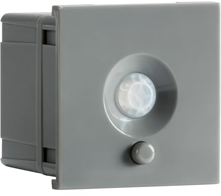 Knightsbridge 120° PIR Sensor Module w/Override 50 x 50mm - Grey