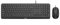 Philips SPT6207BL Tastatur und Maus Set mit Kabel - USB 2.0, ergonomisches Design und 1200 DPI Sensor, geräuschloses Klicken, für Links- und Rechtshänder, kompatibel mit PC, Mac, Schwarz, IT-Layout