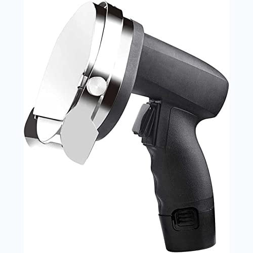 Professional Grade Cordless Electric Kebab Slicer - Stainless Steel Handheld Meat Cutter with Gyro Knife Blades for Turkish and Mediterranean Style Cuts.