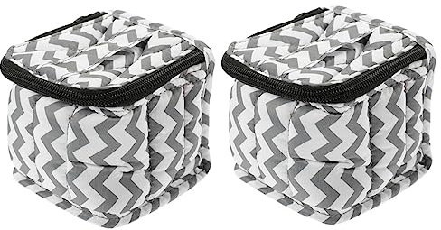 HONMEET 2pcs Nail Polish Storage Bag Compartments for Gel Nail Polish Organizer Travel Home Use