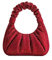 JW PEI Damen Gabbi Ruched Hobo Handtasche, Künstlicher Kristall, Rot