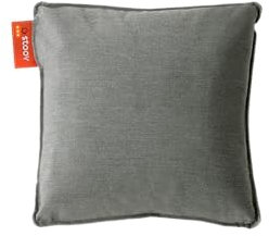 STOOV Ploov - Kabellose Wärmekissen - Infrarot mit Abschaltautomatik - 4.5 bis 9 Stunden Wärme - 45x45 cm - Draußen Grau