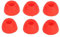 3 Pairs Earbuds Replacement Tips for Buds 2 SM-R177 Wireless Bluetooth Headphone, Silicone Ear Buds Tips Eartips for Buds 2, S/M/L Sizes (Red)