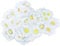 Flower Stickers for Scrapbooking DIY Crafts 50PCS Transparent Self-Adhesive Floral Stickers Waterproof Decorative Aesthetic Stickers for Water Bottle Laptop Greeting Card, White, Daisy