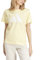 adidas Damen PWR 3 Graphic Tee, Almost Yellow, L
