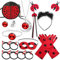 VGMANNTA Ladybug Kostüm Mädchen Zubehör Set Lady Bug Spielzeug Marienkäfer Kopfschmuck Handschuhe Ladybug Schmuck Halloween Marienkäfer Geburtstagsparty Zubehör Geschenk für Mädchen
