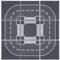 HUIZDQ 9 Stück Straßen-Basisplatten, Stadt Straße Straße Gebäude Grundplatte Spielzeug kompatibel mit Allen großen Marken, für Alter 3 und Oben, 10 x 10 (Grau)