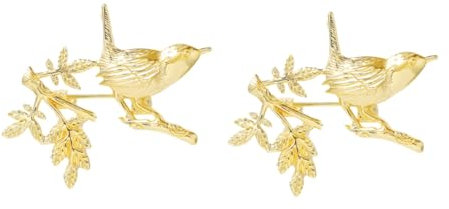 SAFIGLE 2St Brosche Vogel Broschenzweige Vogel Brosche lustige Brosche Vogel-Mini-Brosche Handbuch Korsage